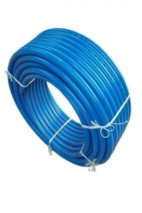 Çağlayan Mavi Kangal Boru 10 Atü 32 mm 50metre-İÇİ BEYAZ BORU