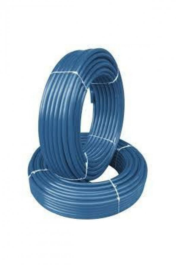 32 X 10 Atü Kangal Boru Mavi 100 Metre-içi beyaz boru