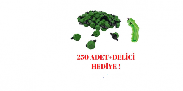 DAMLATICI MEME DAMLAMA SULAMA YEŞİL 250 ADET (DELİCİ HEDİYE)