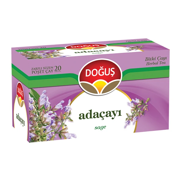 Doğuş Adaçayı Bitki Çayı Süzen Poşet Çay 20X1.3 Gr