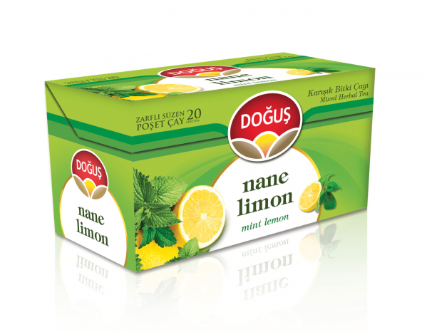 Doğuş Nane Limon Bitki Çayı Süzen Poşet 20X2Gr