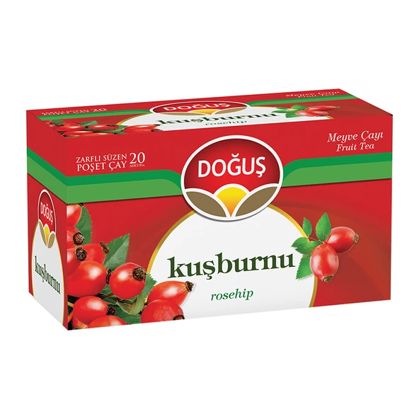 Doğuş Kuşburnu Meyve Çayı Süzen Poşet Çay 20X2.5 Gr