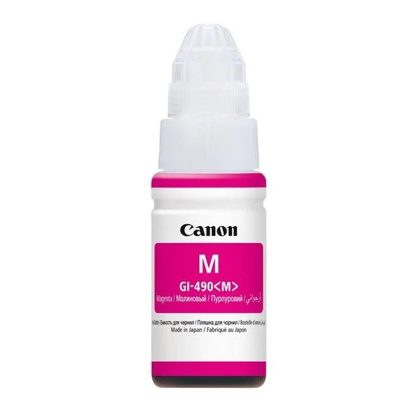 Canon GI-490M Magenta Kırmızı Şişe Mürekkep G1411-2411-3411-4411 ürün görseli