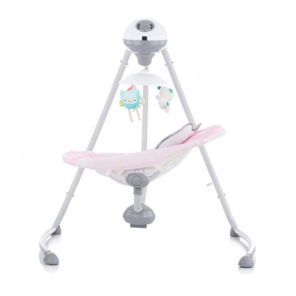 Bonibos Rotary Dönerli Elektrikli Salıncak Ana Kucağı Pink - 4