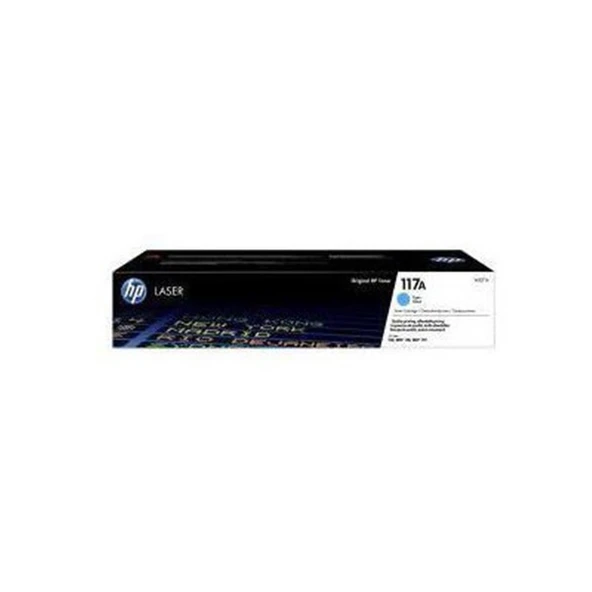 HP 117A Cyan Mavi 700 Sayfa Toner W2071A ürün görseli