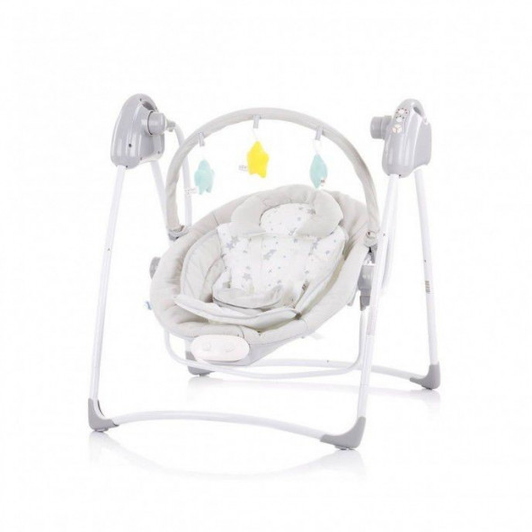 Bonibos Paradıse Elektrikli müzikli bebek Ana Kucağı 2in1 Gri