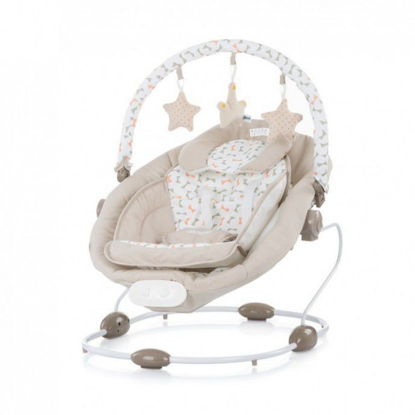 Bonibos  Paradise Elektrikli Müzikli Bebek Ana Kucağı 2in1 Bej - 2