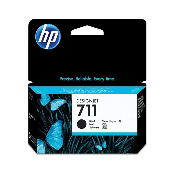 HP 711 Black Siyah 38ML Plotter Kartuşu CZ129A ürün görseli