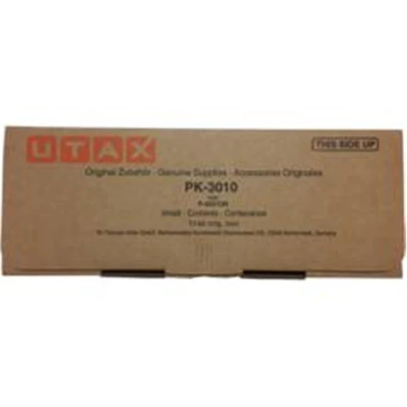Utax PK-3010 Black Siyah Orjinal Fotokopi Toneri P-4531DN-4531MFP-4532 - 1