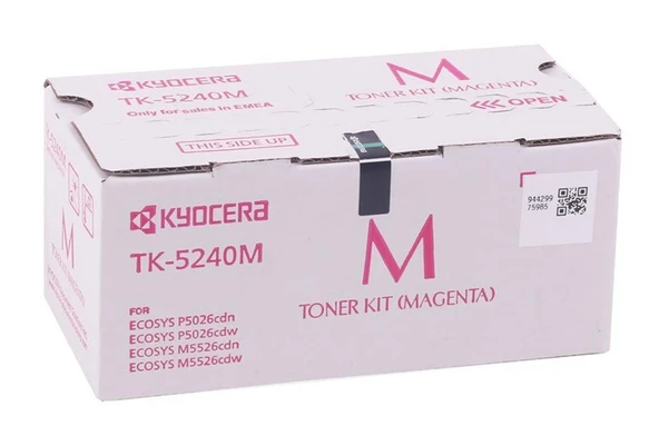 Kyocera TK-5240M Magenta Kırmızı Orjinal Fotokopi Toneri Ecosys M5526cdn-5526cdw P5026cdn-5026cdw 3. ürün görseli