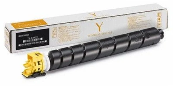 Kyocera TK-8345Y Yellow Sarı Orjinal Fotokopi Toneri Taskalfa 2552-2553ci 12.000 Sayfa - 1