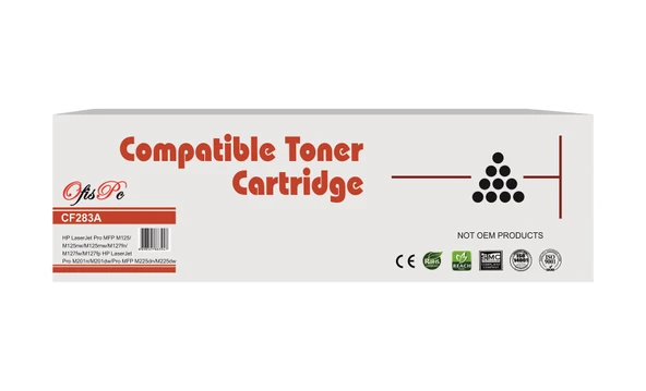 OfisPc Hp CF283A Muadil Toner 83A 1.500 Sayfa Çipli M125NW-M127FN--M127FW-M225-M201 1koli=20 adet ürün görseli