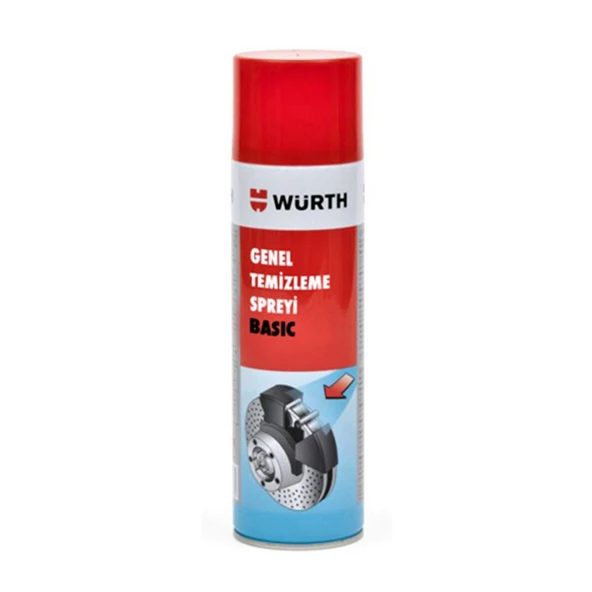 Würth Genel Temizleme Spreyi Fren Balata Temizleyici500ML - 1