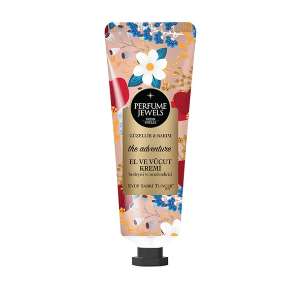 Eyüp Sabri Tuncer Perfume Jewels The Adventure El ve Vücut Kremi 50 ml Tüp,Adventure