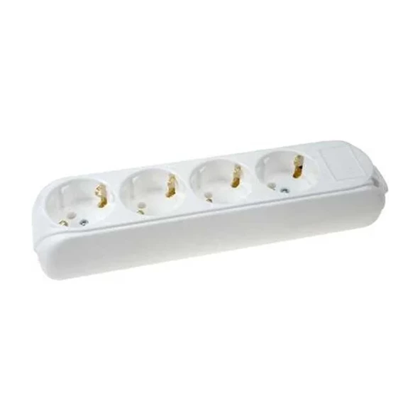 Almera 4lü Topraklı Klemensli Priz - 3