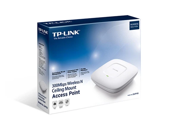 Omada Tp-Link EAP110 Tavan Tipi 300 Mbps Kablosuz Access Point ürün görseli