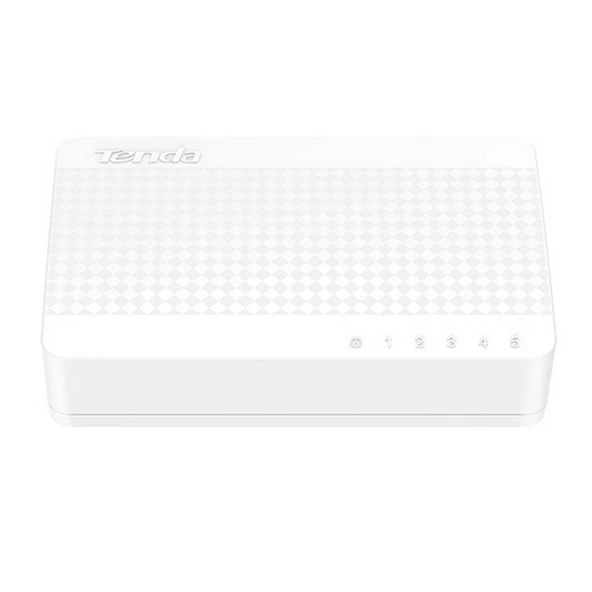 Tenda S105 5 Port 10-100 Mbps Switch Plastik Kasa ürün görseli