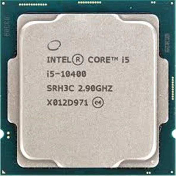Intel Core i5 10400 Tray Soket 1200 2.9GHz 12MB Önbellek 6 Çekirdek İşlemci TRAY Kutusuz ürün görseli 1