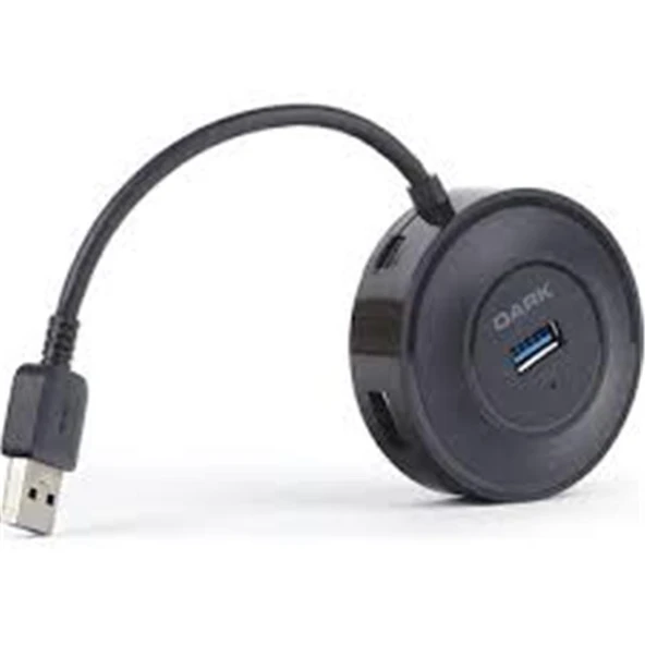 Dark DK-AC-USB344 4 Port USB 3.0 USB Hub Siyah ürün görseli