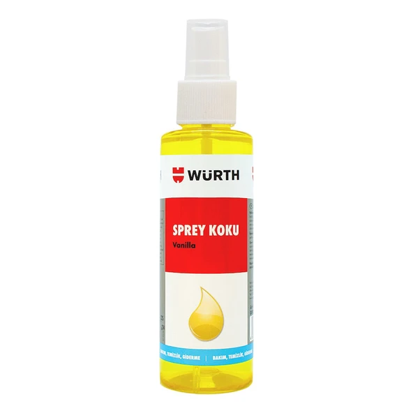 Würth 0893 139221 028 24 150ml Vanilla Sprey Araç Kokusu - 1