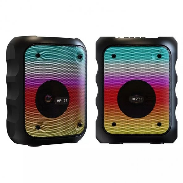 PSL HF-163 Sound Jet RGB Işıklı Stereo Bluetooth Hoparlör - 6