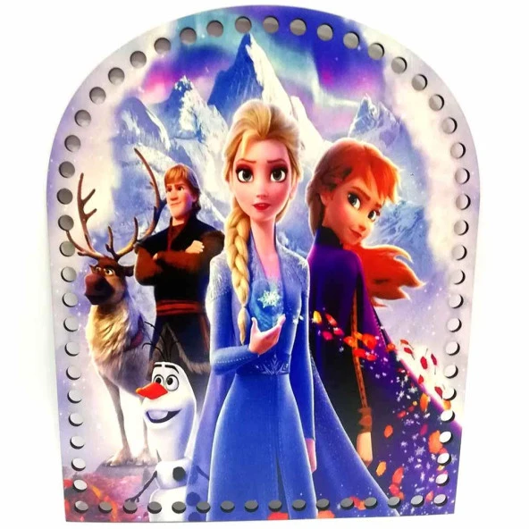 Ahşap Sırt Çanta Plakası C17 Frozen