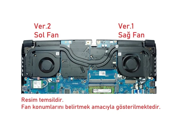 Acer Nitro 5 AN517-41 Fan V1 (Sağ Fan) ürün görseli 1