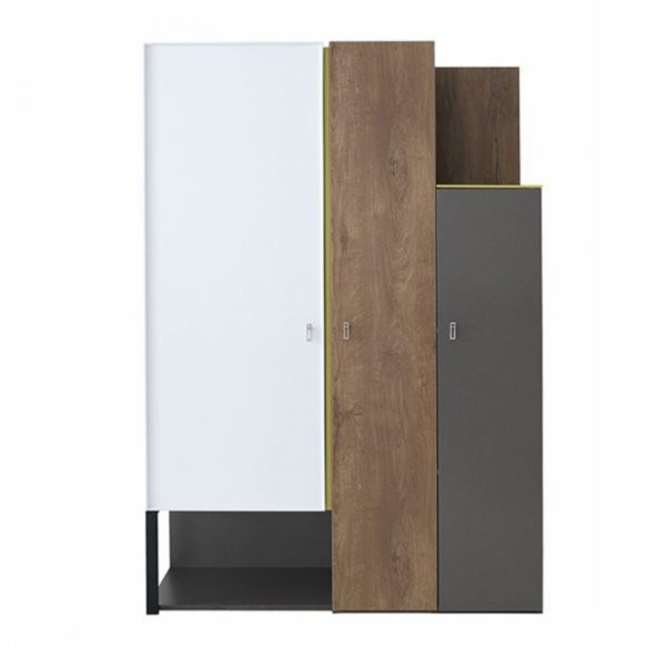 Yeni Konsept Slım 4 Kapaklı Dolap - 3