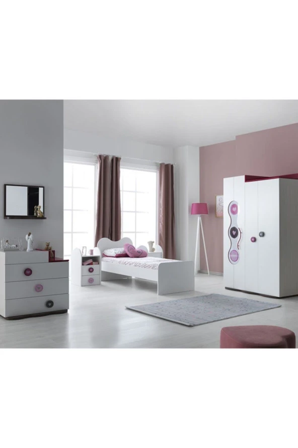 RENGARENK Point Baby Büyüyen Ve Sallanan Beşik 70x130  cm - Resim 2