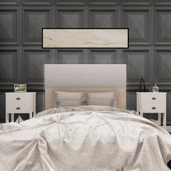 Ünüvar Konsept Retro Serisi, Çift Çekmeceli Beyaz Komodin - 4