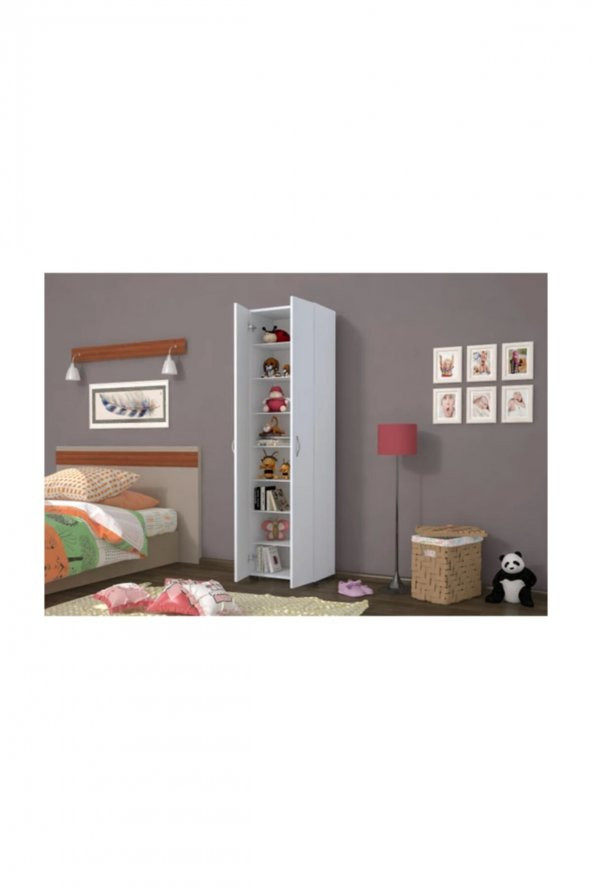 İspa Shop Ispa 8 Raflı Çok Amaçlı Dolap - 4