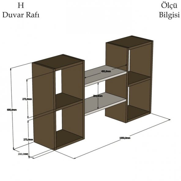 Duvar Rafı 22 - 4