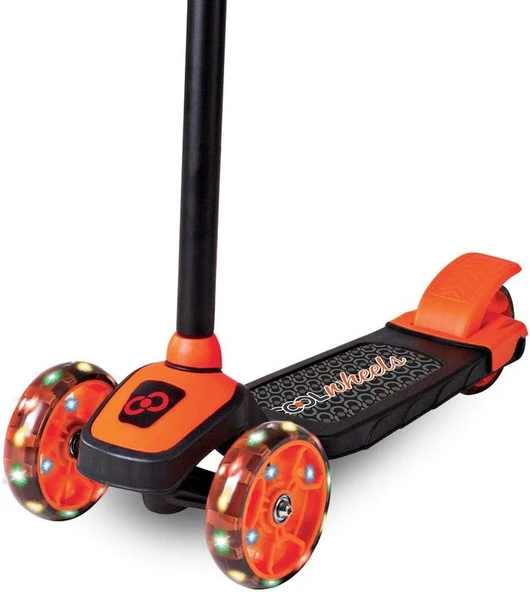 Cool Wheels +3 Yaş Scooter Işıklı Turuncu - 2