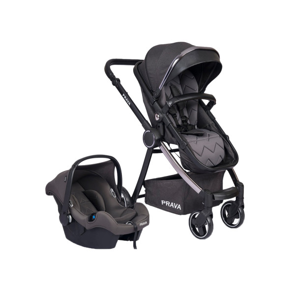 Prava Safir Travel Sistem Bebek Arabası Chrome Füme