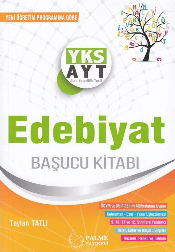 AYT Edebiyat Başucu Kitabı Palme Yayınları