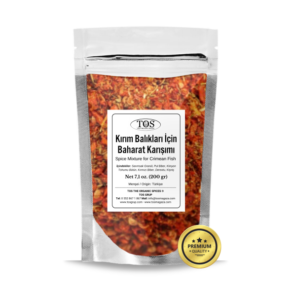 Kırım Balıkları İçin Baharat Karışımı 200 gr (1. Kalite)