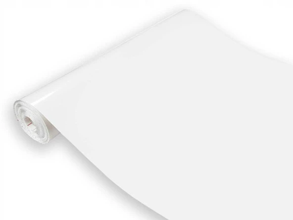 D-c-fix 349-5145 Düz Parlak Beyaz Yapışkanlı Folyo (90cm x 1mt) ürün görseli