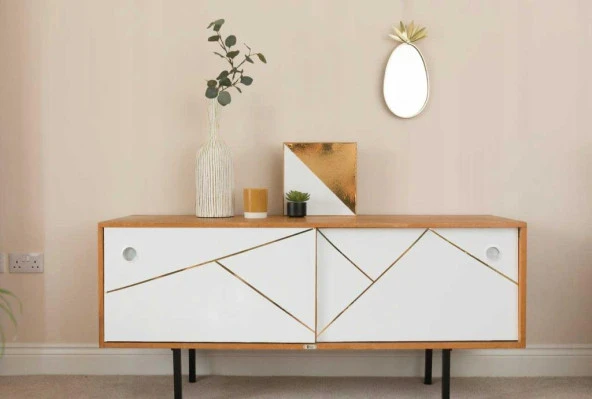 D-c-fix 349-5145 Düz Parlak Beyaz Yapışkanlı Folyo (90cm x 1mt) - Resim 5