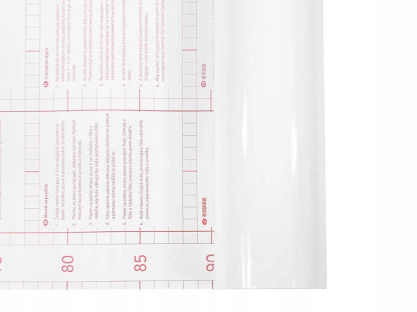 D-c-fix 349-5145 Düz Parlak Beyaz Yapışkanlı Folyo (90cm x 1mt) - Resim 7