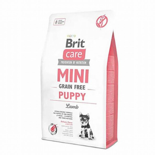 Brit Care Grain Free Mini Puppy Hypoallergenic Tahılsız Kuzulu Yavru Köpek Maması 7 Kg
