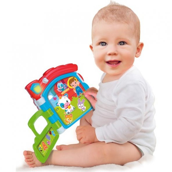 Baby Clementoni Eğlenceli Çiftlik Bebek Kitabı - 2