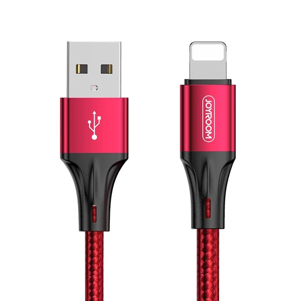 Joyroom S-1030N1 USB to Lighting Metal Kopmaz Hızlı Şarj Kablosu 3A - 8