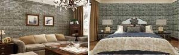 Renkli Duvarlar Kendinden Yapışkanlı Duvar Kaplama Kağıdı Paneli NW24-10ADET - Resim 4