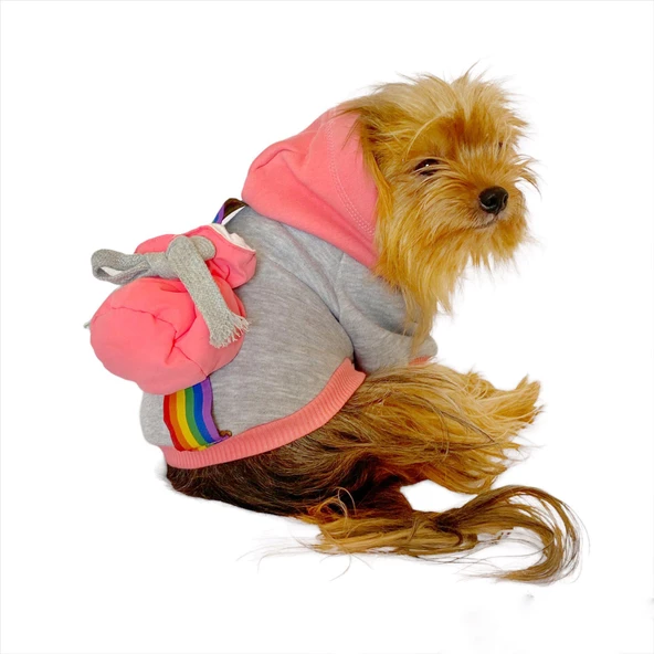 MyPocket Kapşonlu Sweatshirt Köpek Kıyafeti - 7