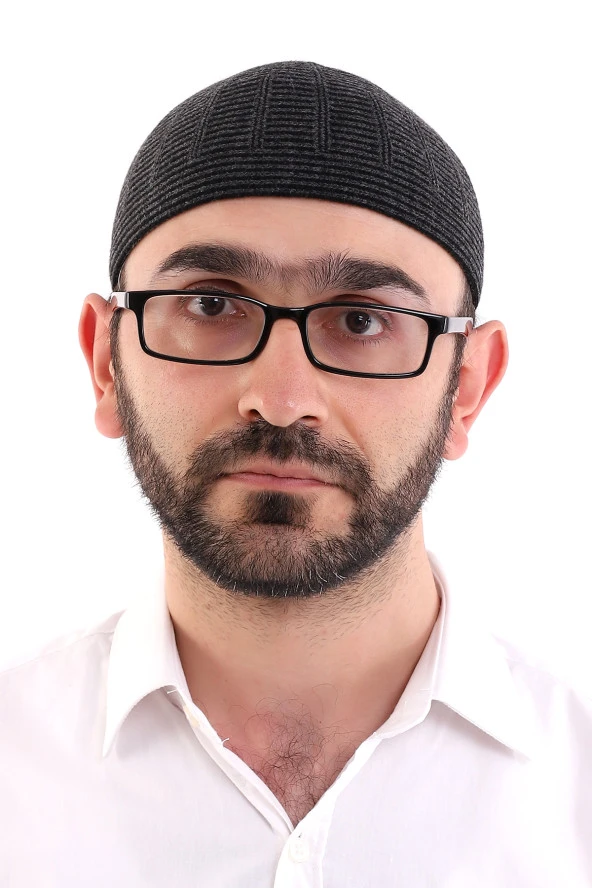 Kışlık Orlon Takke Çift Renk - Siyah - Resim 3