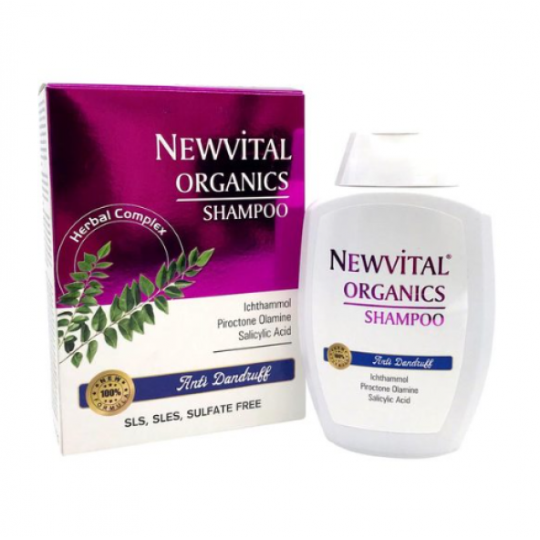 Newvital Organics Anti Dandruff Şampuan 300 ml