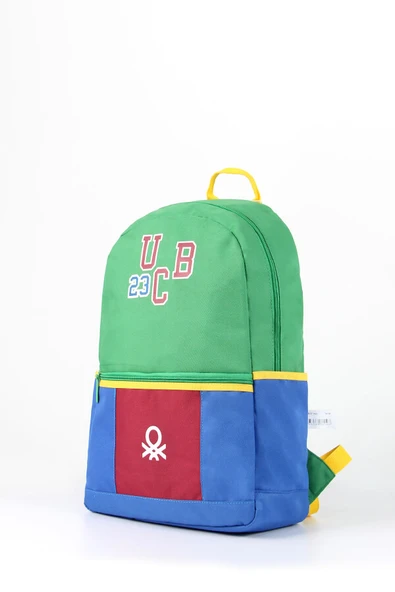United Colors of Benetton UCB Okul Çantası Mavi / 76156 - Resim 1