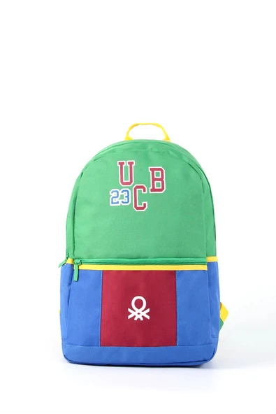 United Colors of Benetton UCB Okul Çantası Mavi / 76156 - 2