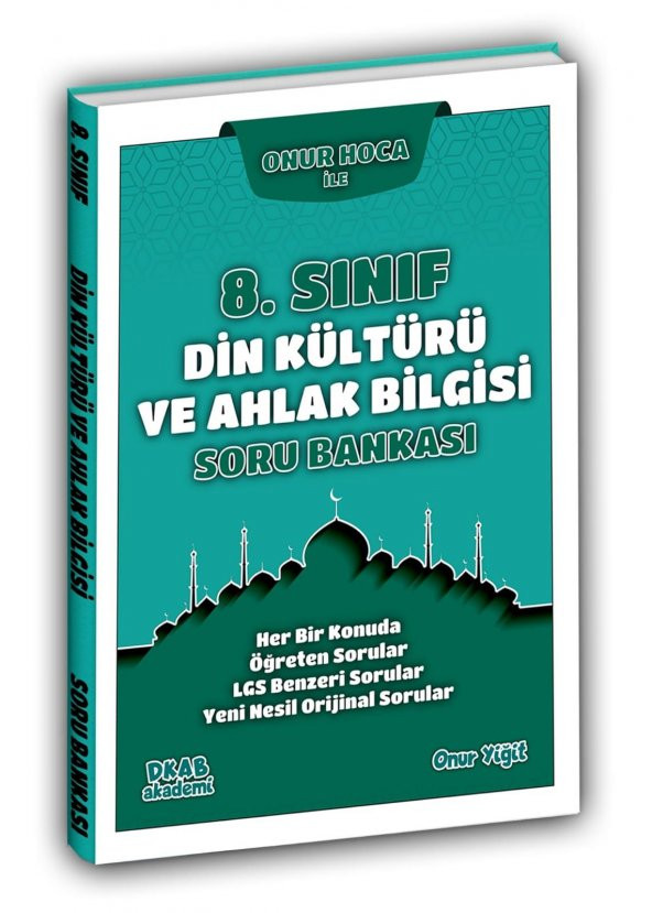 8. Sınıf Din Kültürü ve Ahlak Bilgisi Soru Bankası DKAB Akademi ürün görseli