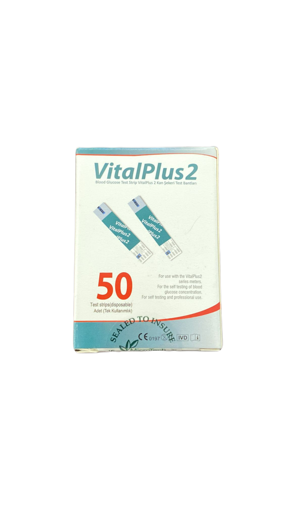 Vital Plus VitalPlus2 Kan Şekeri Test Strip